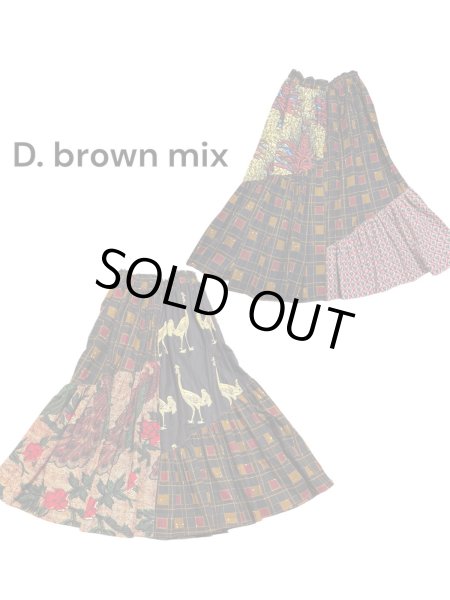 画像11: 即納☆ランダムギャザーティアードスカート／special mix (11)
